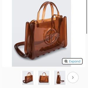 Brand New Authentic Telfar X Melissa Bag - Medium Brown